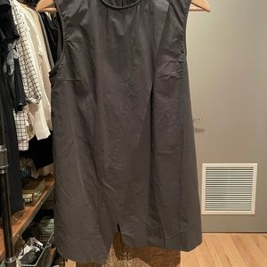 Acne cotton sleeveless blouse